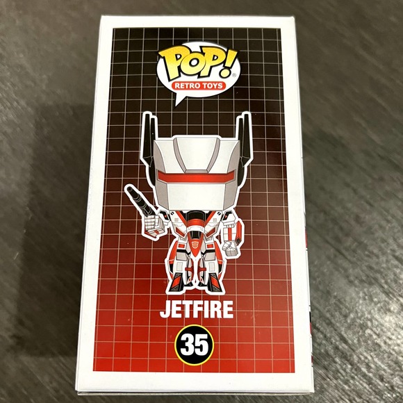 Funko Pop! Retro Toys: Jetfire #35 Transformers Funko Shop Exclusive - Picture 4 of 6
